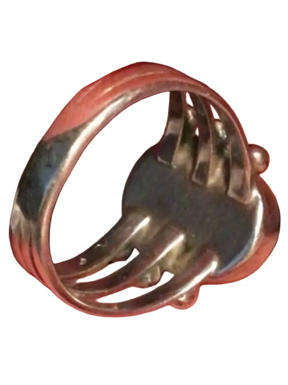 Magical Purple Charoite & Silver Ring